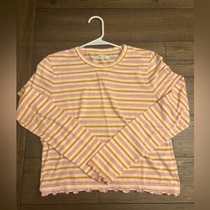 Madewell Striped Top NWT